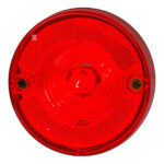LENTE TRASERO REDONDO ROJO