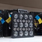 "FARO 12 LED 48W CUADRADO C/STROBO 9-32V "