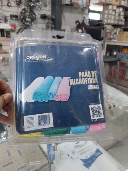 SET DE PAÑO DE MICROFIBRA X 4 UNIDADES - OREGON