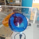 LENTE TRASEROS REDONDO AZUL