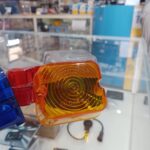 LENTE LATERAL CUADRADO AMBAR