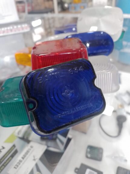 LENTE LATERAL CUADRADO AZUL