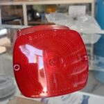 LENTE RETROVISOR CUADRADO ROJO