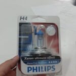 LAMPARA AUTOMOTOR PHILIPS - H4 24V MDBV P43 75/70W. BLUE VISION X BLISTER