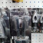 FARO DE GIRO UNIVERSAL AMBAR SECUENCIAL 12V 5W 1500 LUX JUEGO 2 UNIDADES