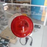 LENTE TRASERO REDONDO ROJO